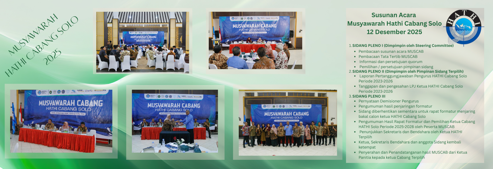Musyawarah HATHI Cabang Solo 2025